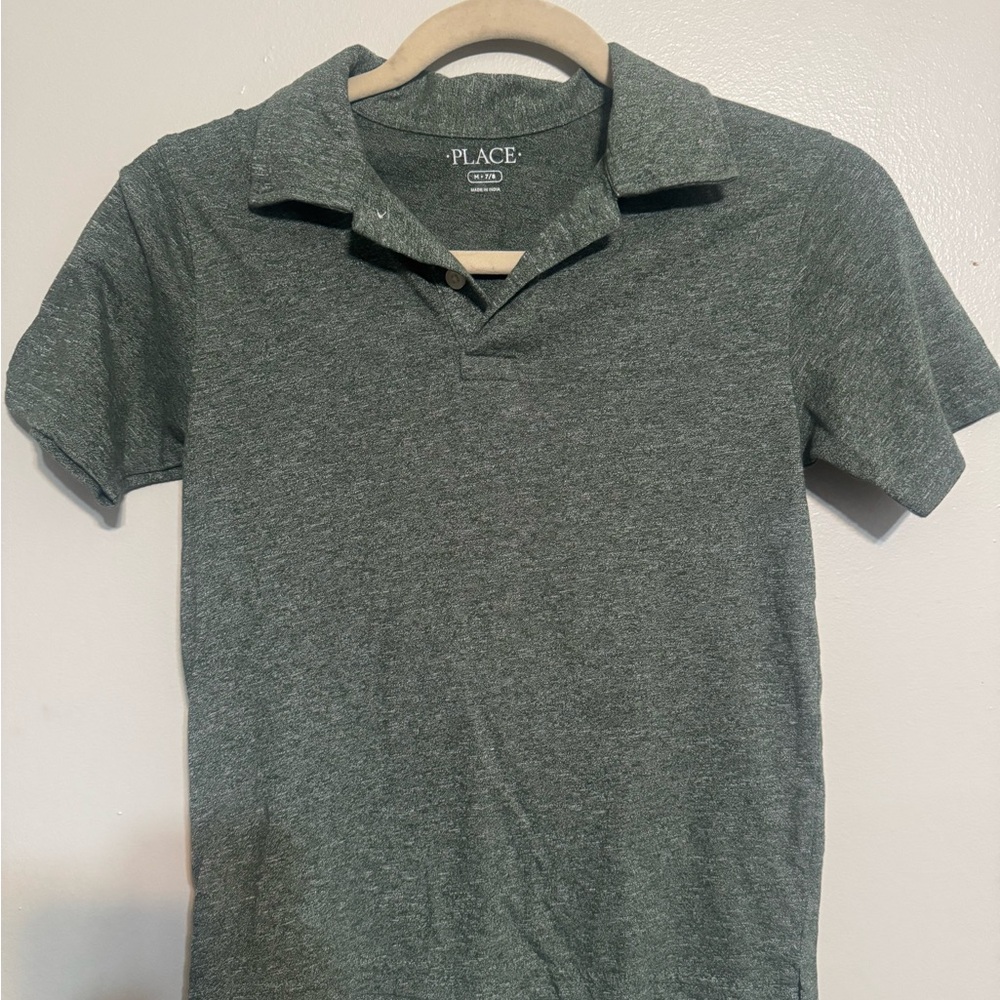 Place Green Polo Shirt Classic Design